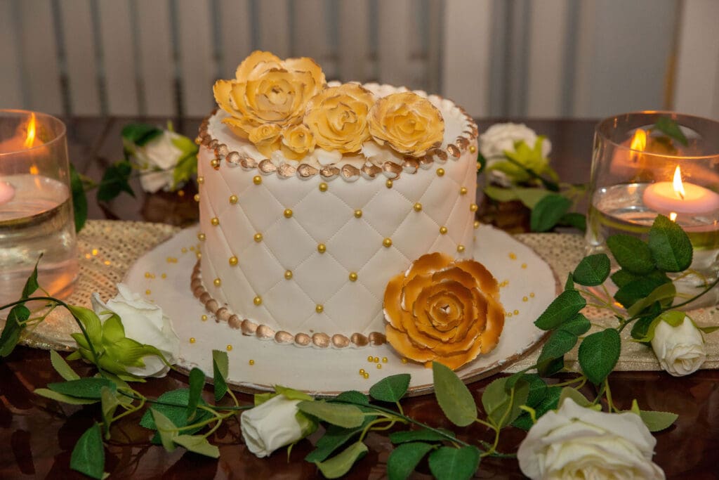 Brooklyn Nikkah Elopement Cake.